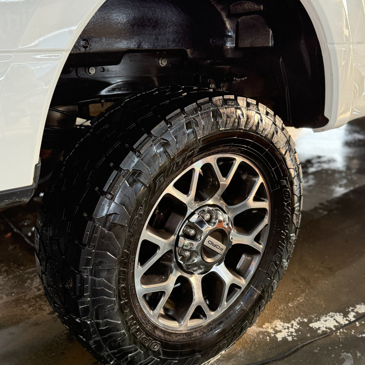 Undercarriage after cleaning with Classy Chassis