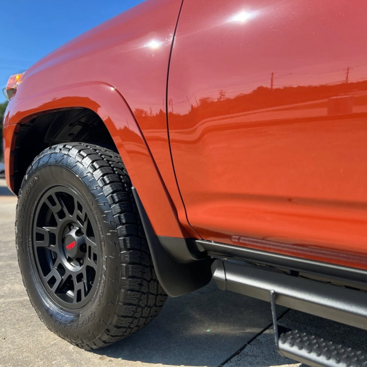 Decked Out tire dressing applied to vehicle
