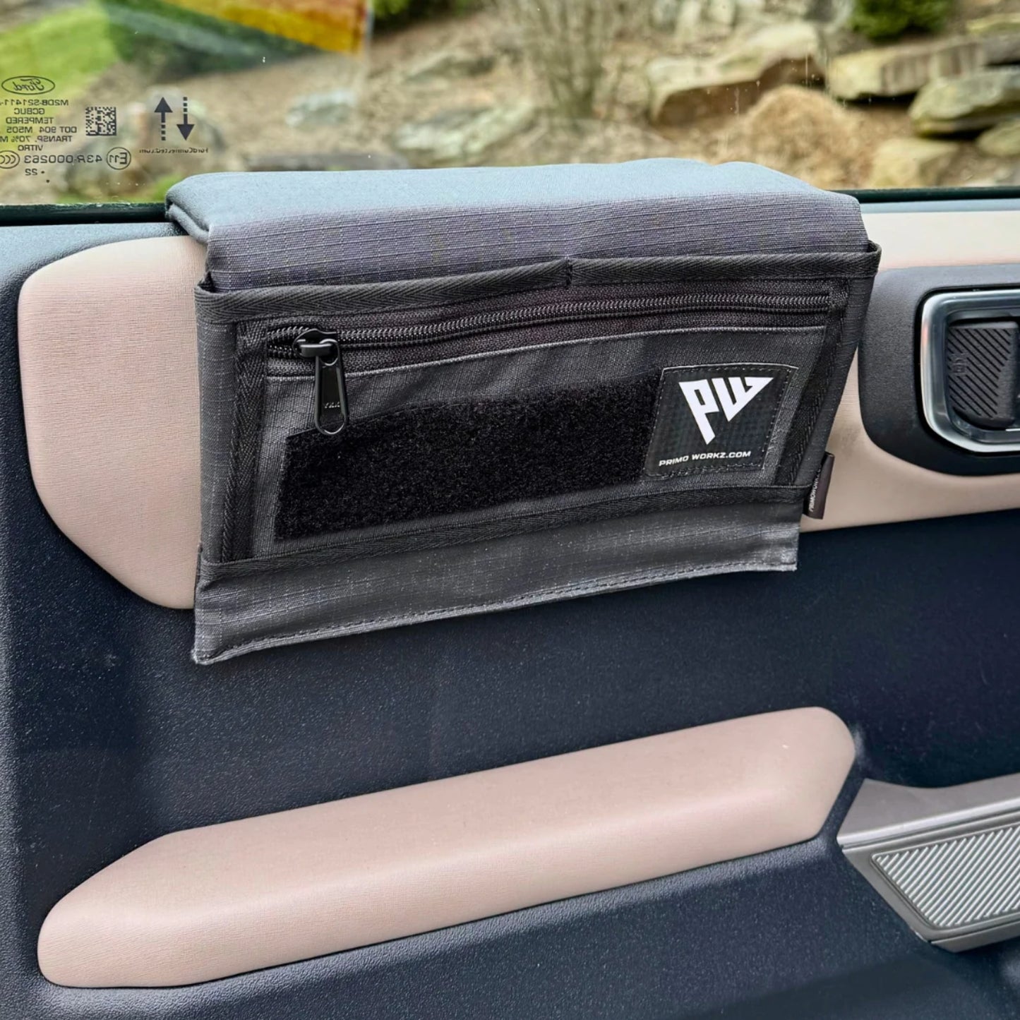 Armrest - Black Ripstop