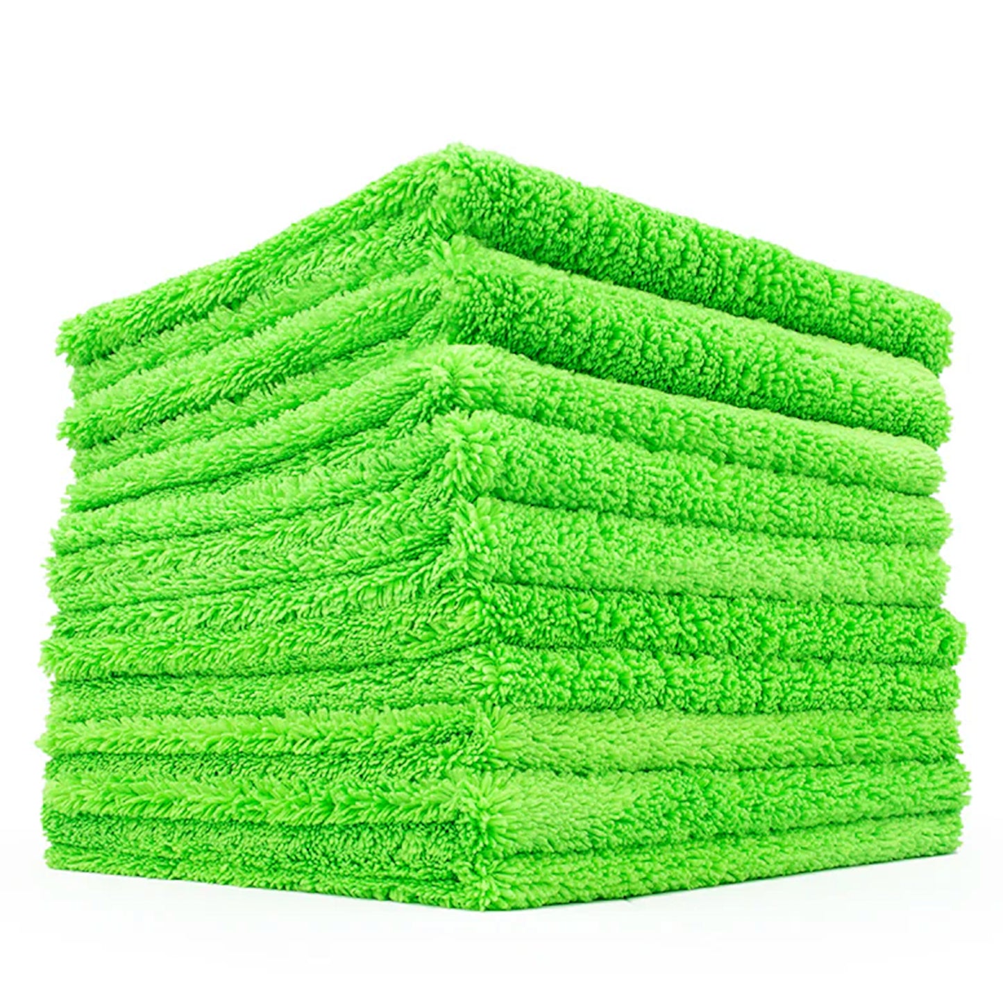 Creature Edgeless Plush Dual Pile Microfiber, 10pk, 16" x 16" (color may vary)