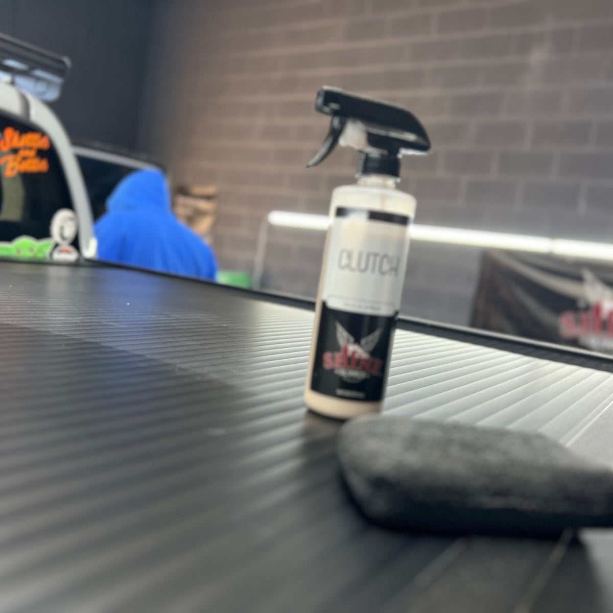 Vehicle sealed with Clutch ceramic spray sealant
