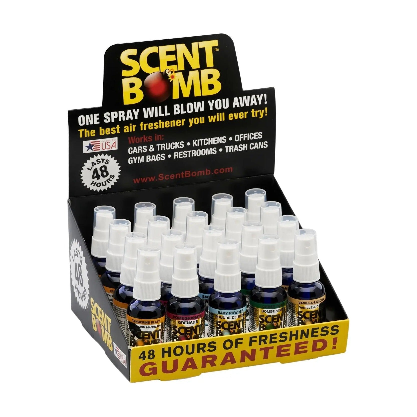 Scent Bomb Sprays Case of 20