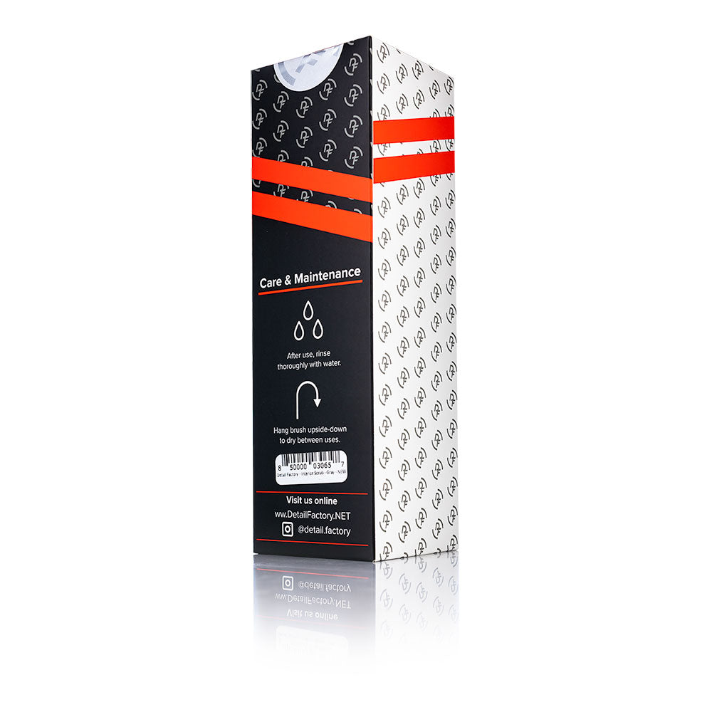 Detail Factory ProGrip Interior Scrub Brush - Grey package back