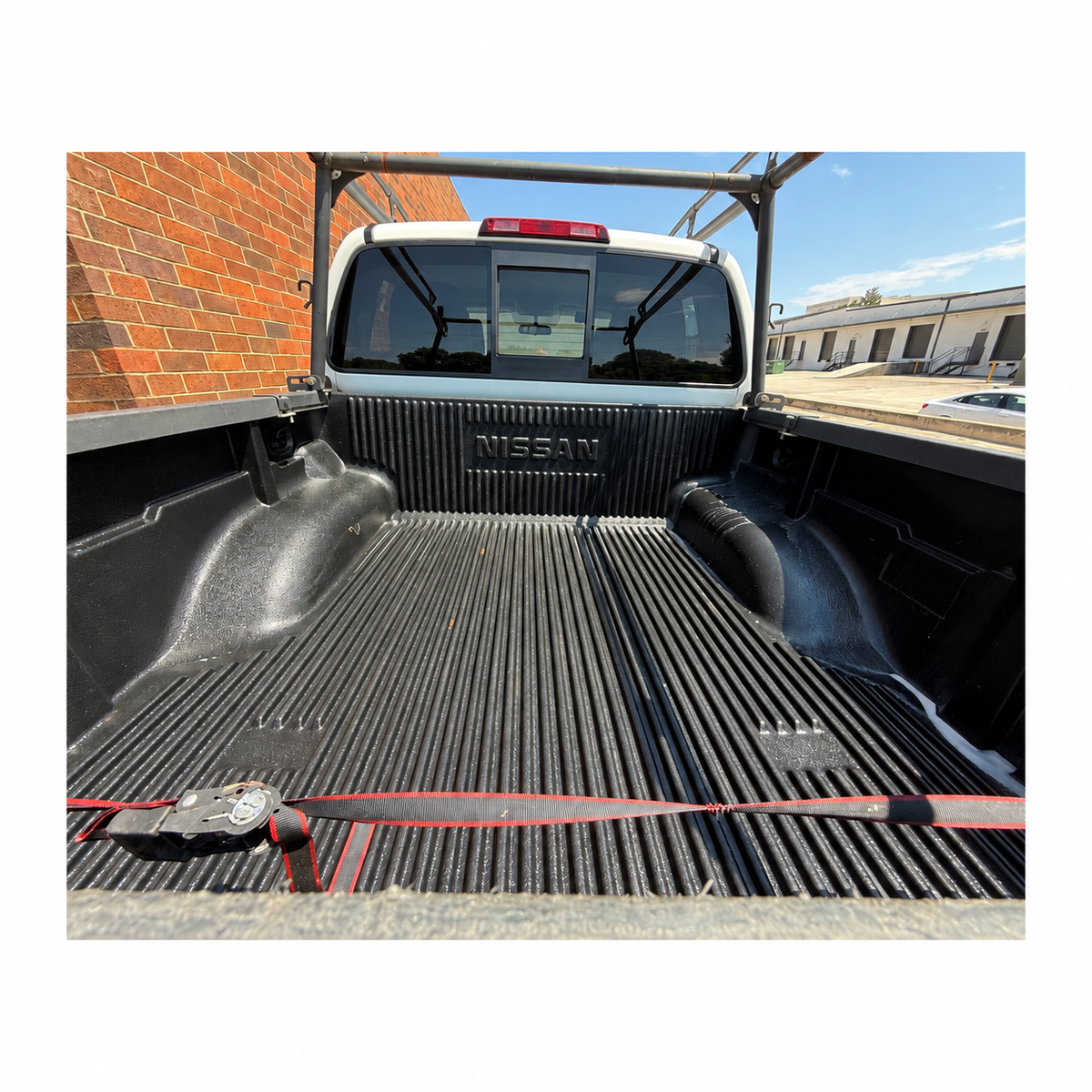 After: the same truck bed liner cleaned with Solution at 4:1 and sealed with Clutch ceramic spray sealant