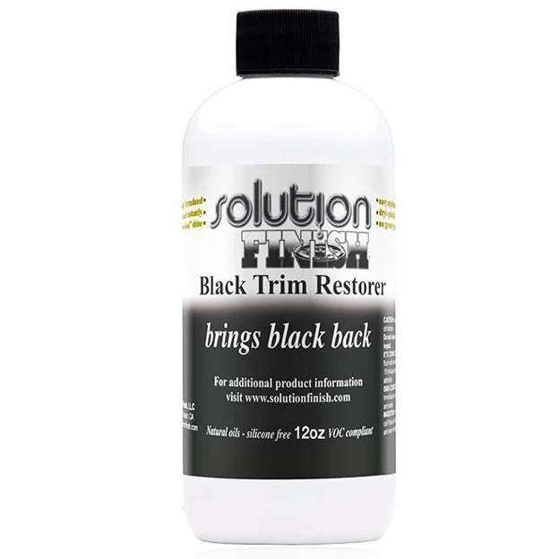 Solution Finish trim restorer bottle